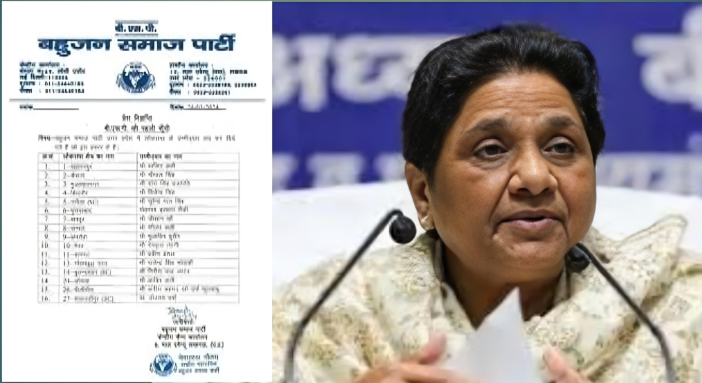 BSP Candidates List: बसपा नाम 16 उम्मीदवारों के नाम का किया ऐलान देखें